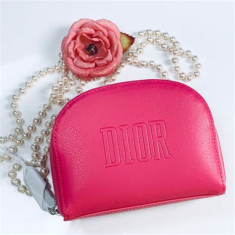 dior pink make up bag|christian Dior handbags pink.